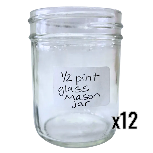 1/2 Glass Pint Mason Jar - 8 oz, image 6 of 7