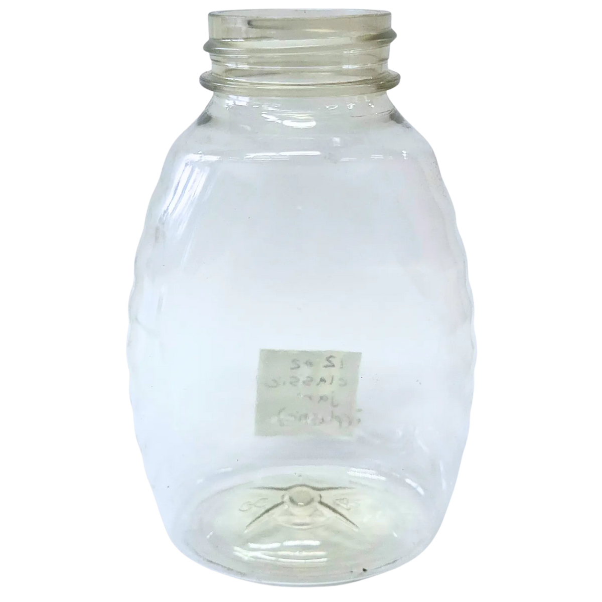 12 oz Plastic Classic Honey Jar, image 2 of 7