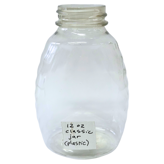 12 oz Plastic Classic Honey Jar
