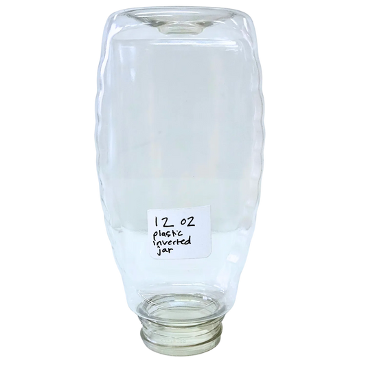 12 oz Plastic Inverted Honey Jar by Foxhound Bee Company