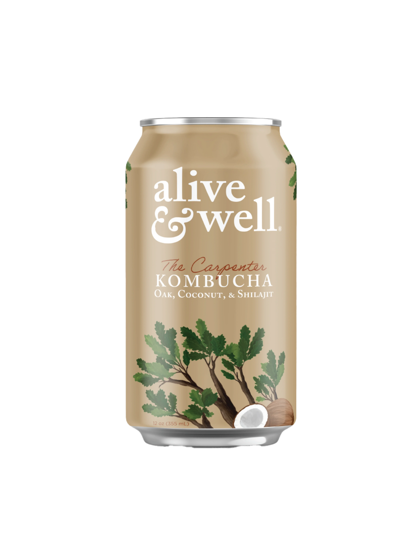 Oak & Coconut Kombucha Organic Bubble Goods