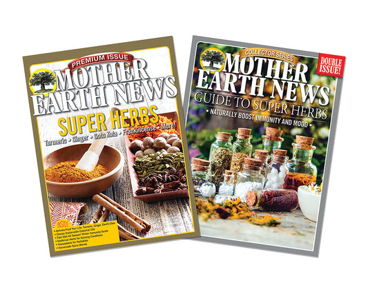 Mother Earth News Super Herbs Set, Magazines from Mother Earth News