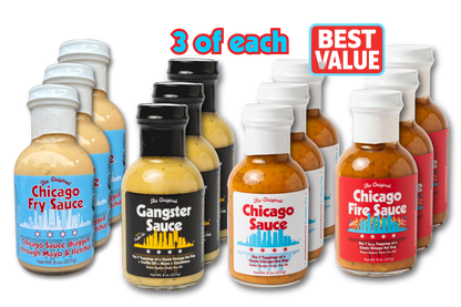 Chicago Sauce Collection - Variety Pack