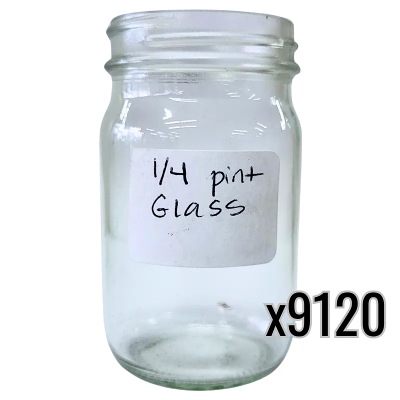1/4 Pint Glass Jars - 4 1/4 oz, image 5 of 5