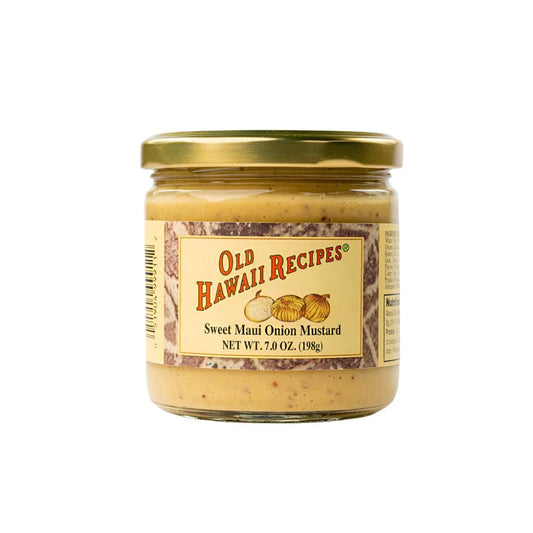 Old Hawaiian Recipe Sweet Maui Onion Mustard