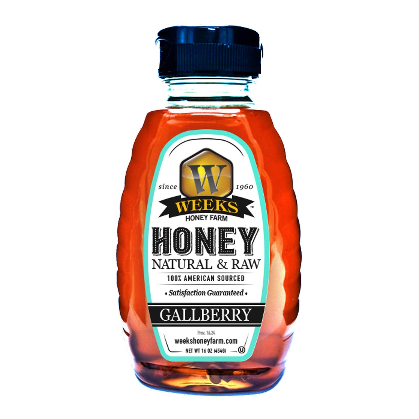 Our Best All-Natural Pure Raw Gallberry Honey