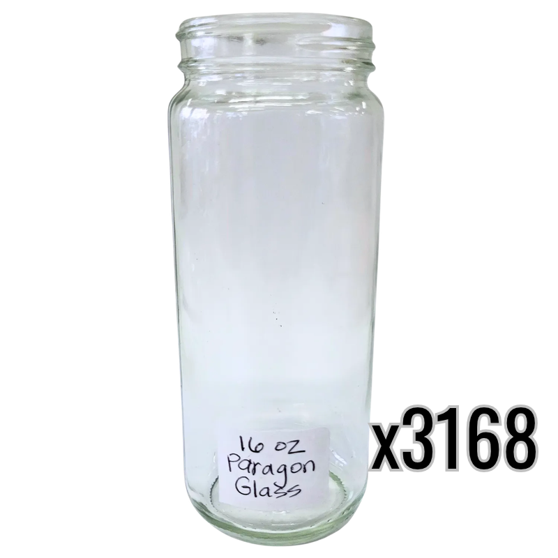 16 oz (12 fl oz) Glass Paragon Jars, image 5 of 5