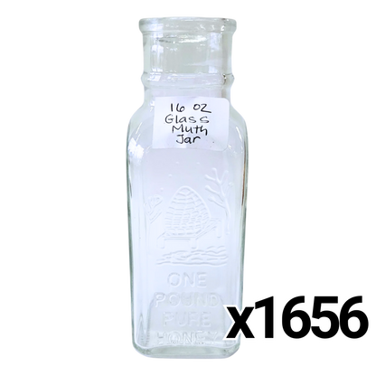 16 oz Glass Muth Jar