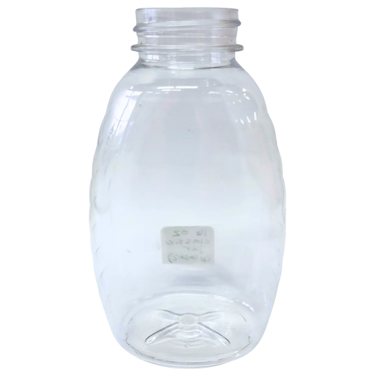 16 oz Plastic Classic Honey Jars, image 2 of 7