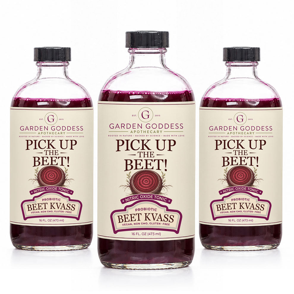 Beet Kvass trio