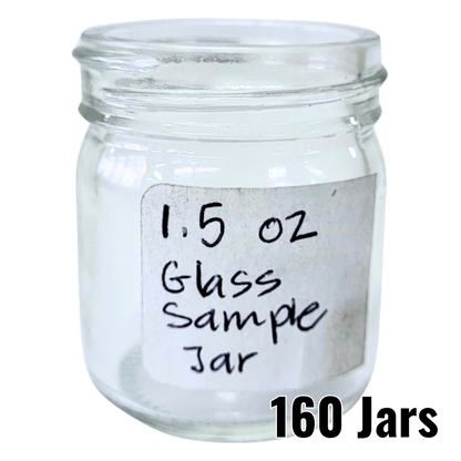 1.5 oz Glass Sample Jar