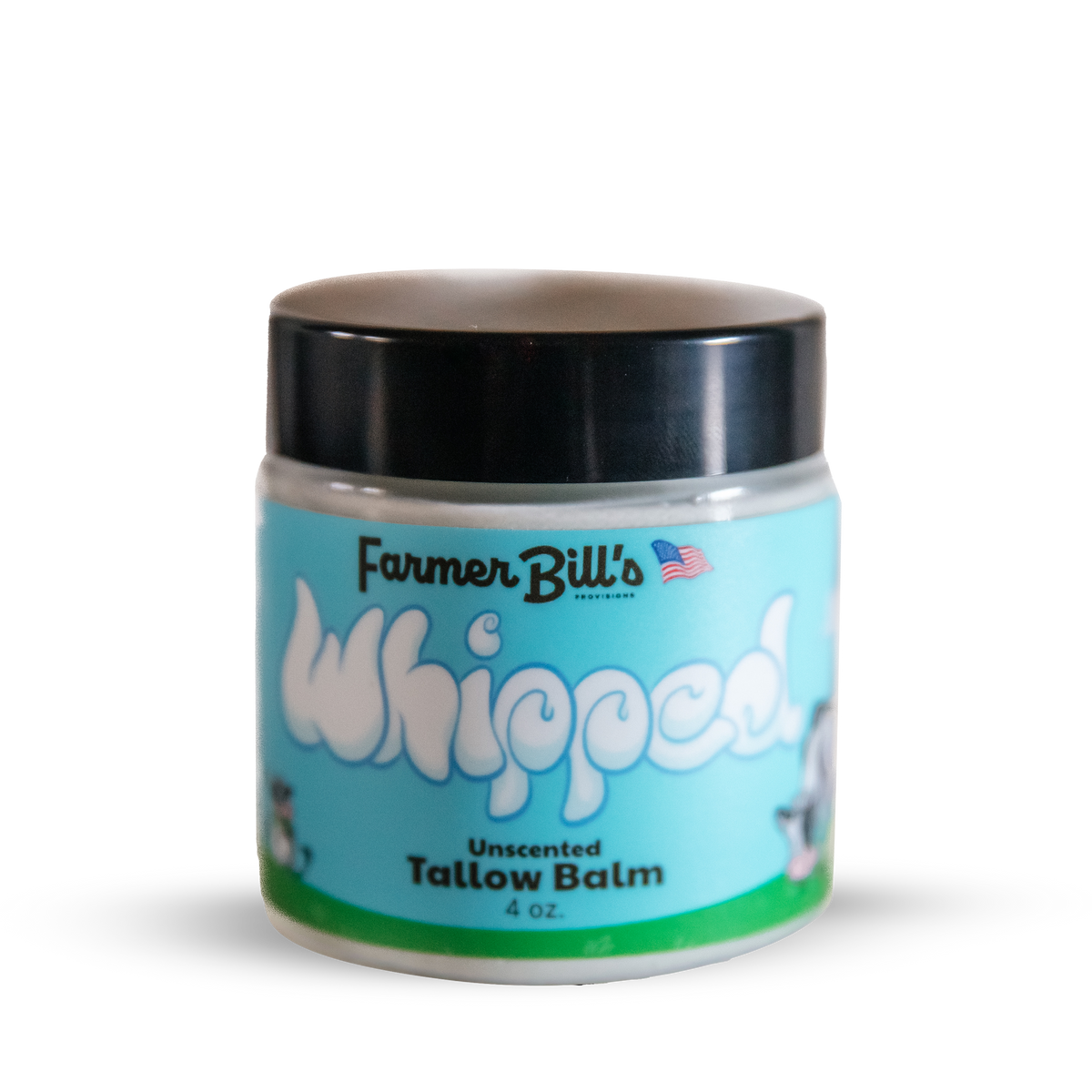 Whipped Unscented Grass-fed Tallow Balm 4 oz, image 2 of 5