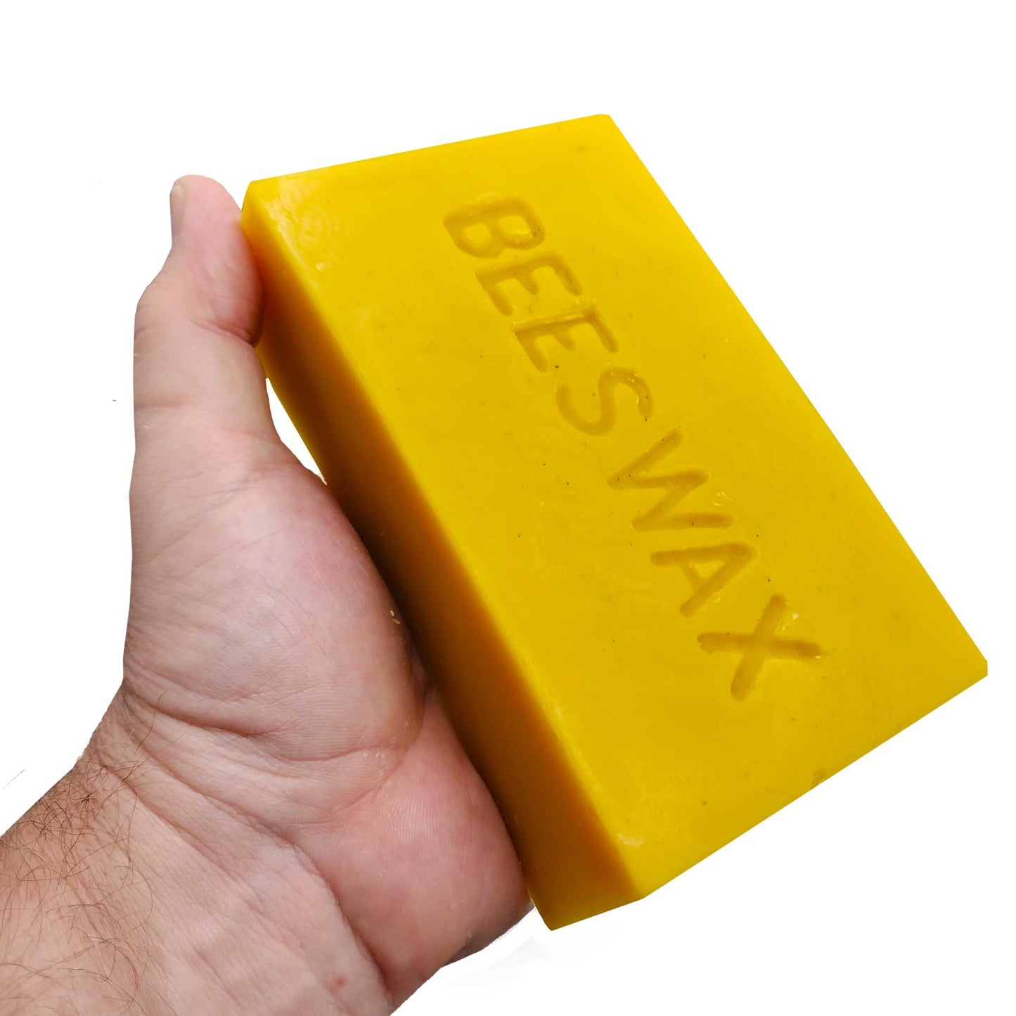 Food-grade yellow beeswax bars - all-natural from the farm