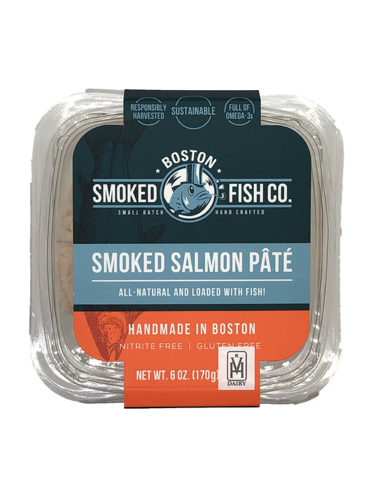 Smoked Salmon Pâté Food Service Pack - 4 x 1.5 LB by Boston Smoked Fish