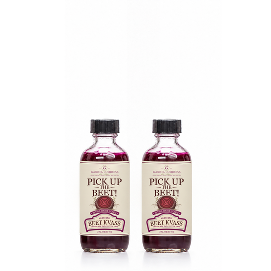 Try Before You Buy - 2 x 2oz Organic Raw Beet Juice Kvass (Code: TRYB4BUY)
