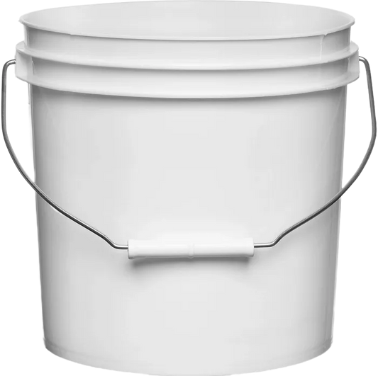 2 Gallon Round Bucket and Lid with Gasket by Foxhound Bee Company