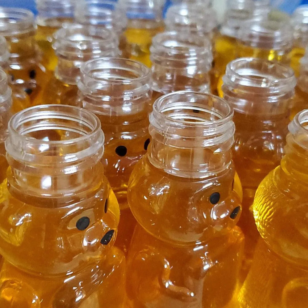 2 oz Plastic Mini Flat Panel Honey Bears, image 4 of 7