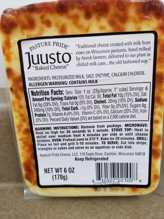 Juusto Baked Cheese, 6 oz