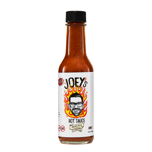 Priscilla The Creeper, Sauces from Joey's Hot Sauce