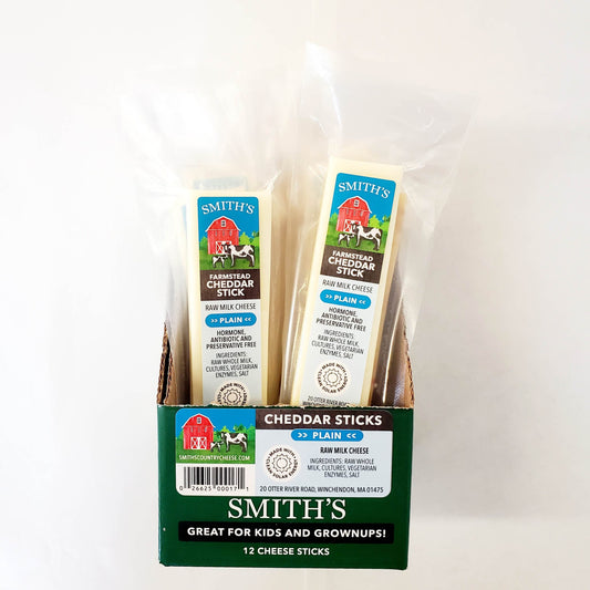 Plain Cheddar Cheese Stick Box