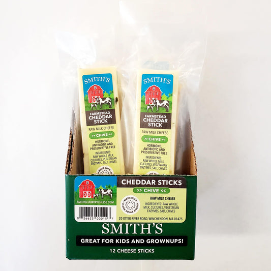 Chive Cheddar Cheese Stick Box
