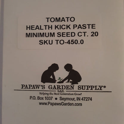Health Kick Hybrid Paste Tomato Seeds
