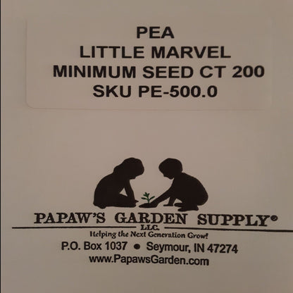 Little Marvel Bush Pea Seeds