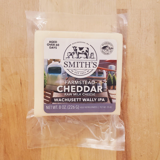 Wachusett Wally IPA Beer Cheddar