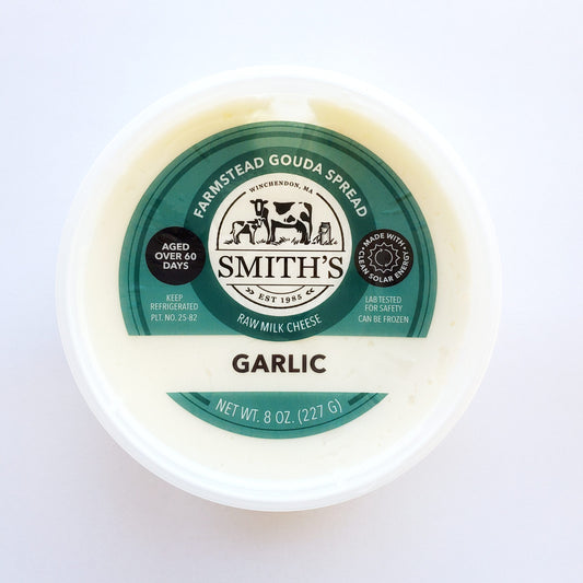 Gouda With Garlic Spread
