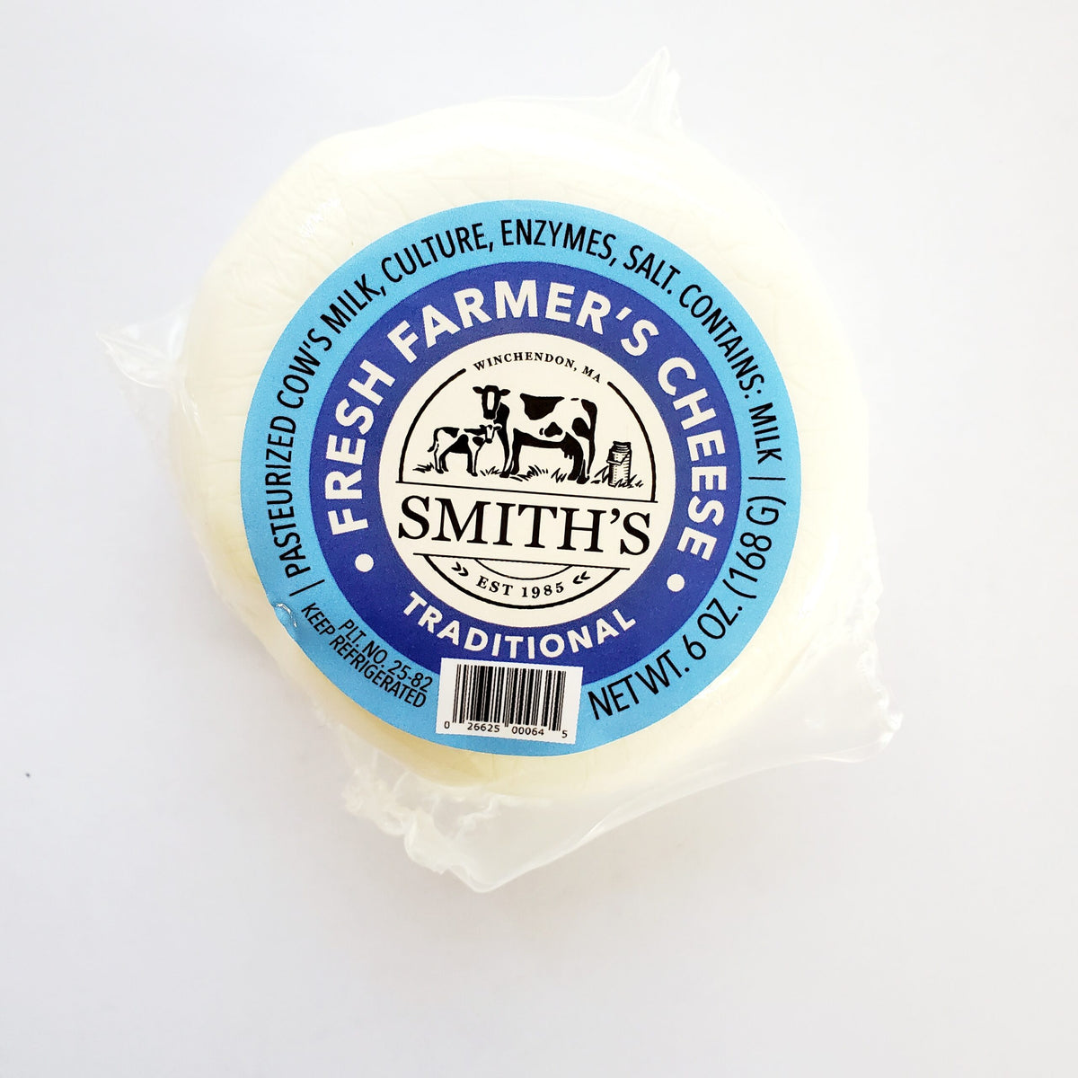 Traditional Fresh Farmer's Cheese from Smith's Country Cheese