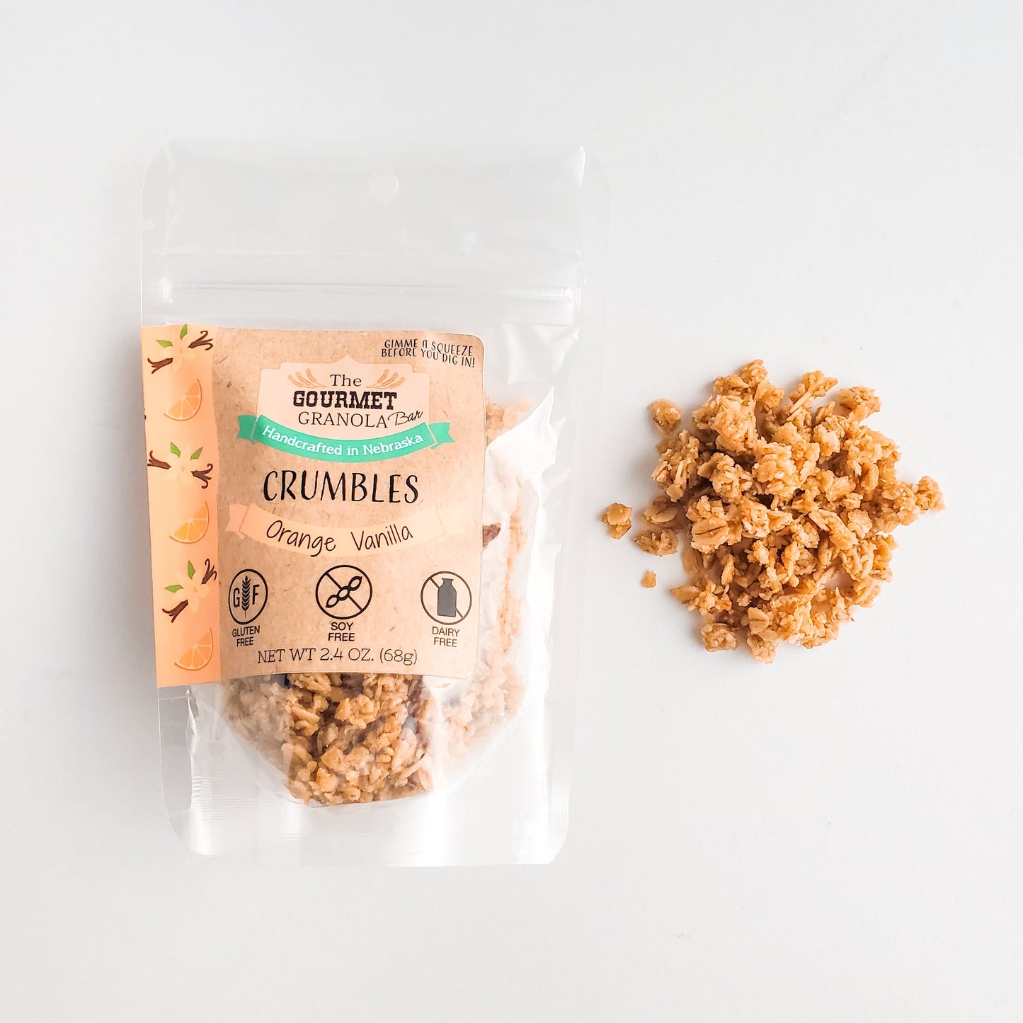 Orange Vanilla Crumbles