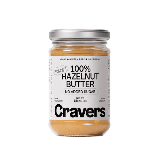 100% Hazelnut Butter (12oz) by CRAVERS USA