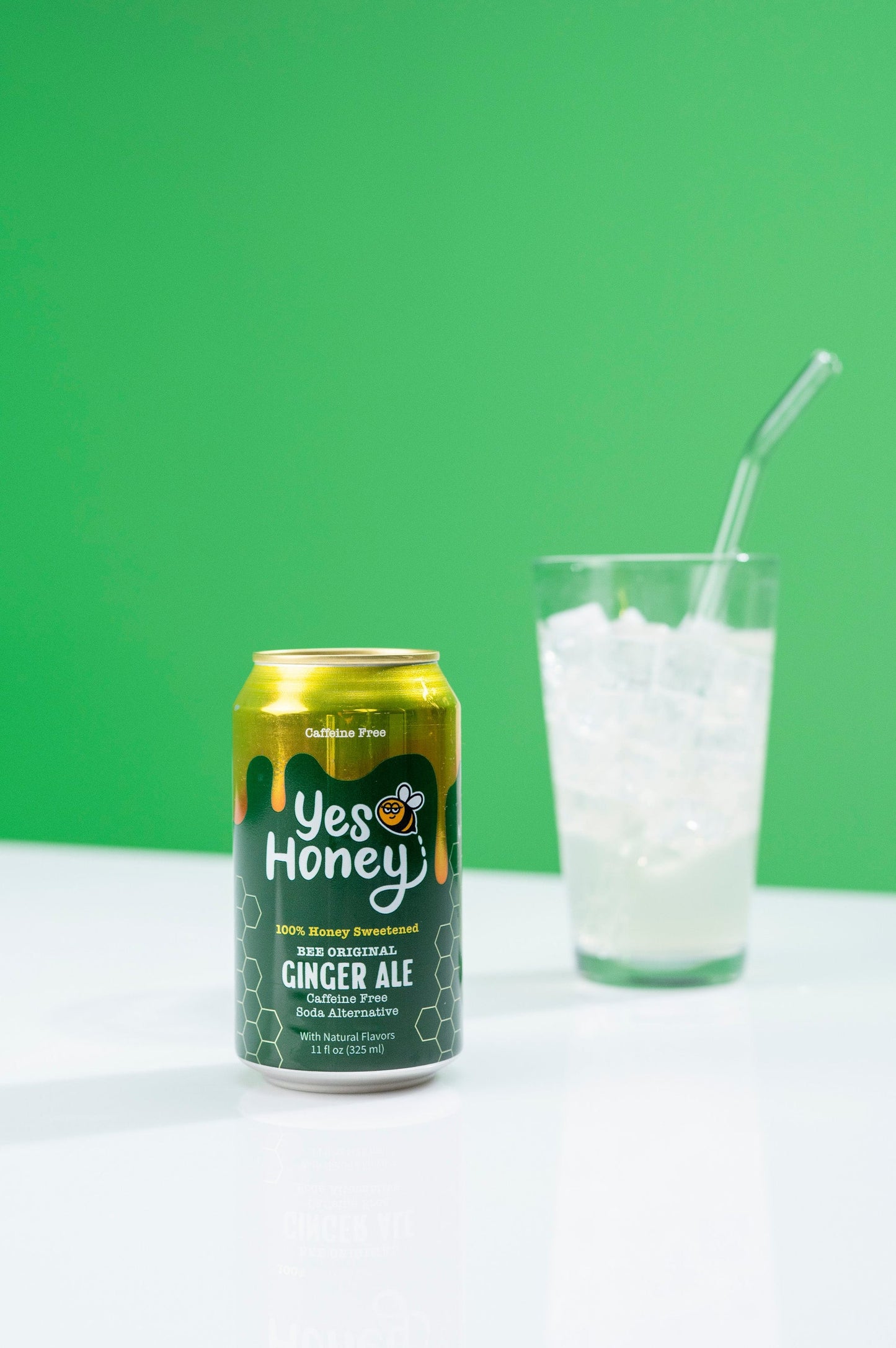 Sparkling Honey Sweetened Ginger Ale Soda Case