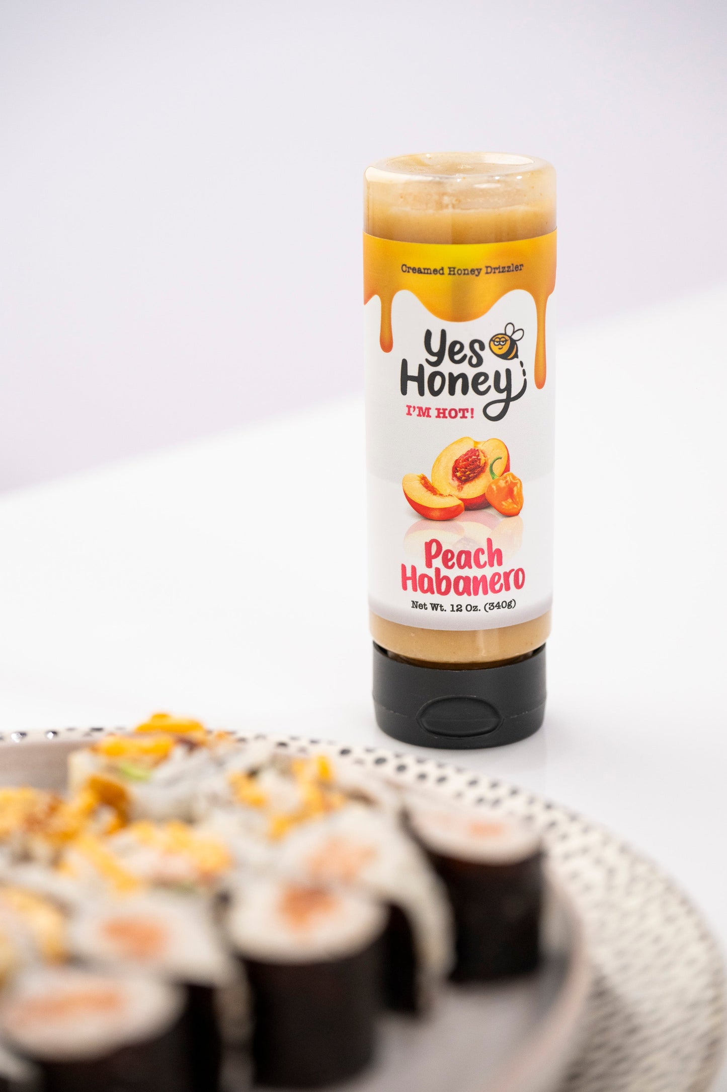 Peach Habanero Honey Drizzler