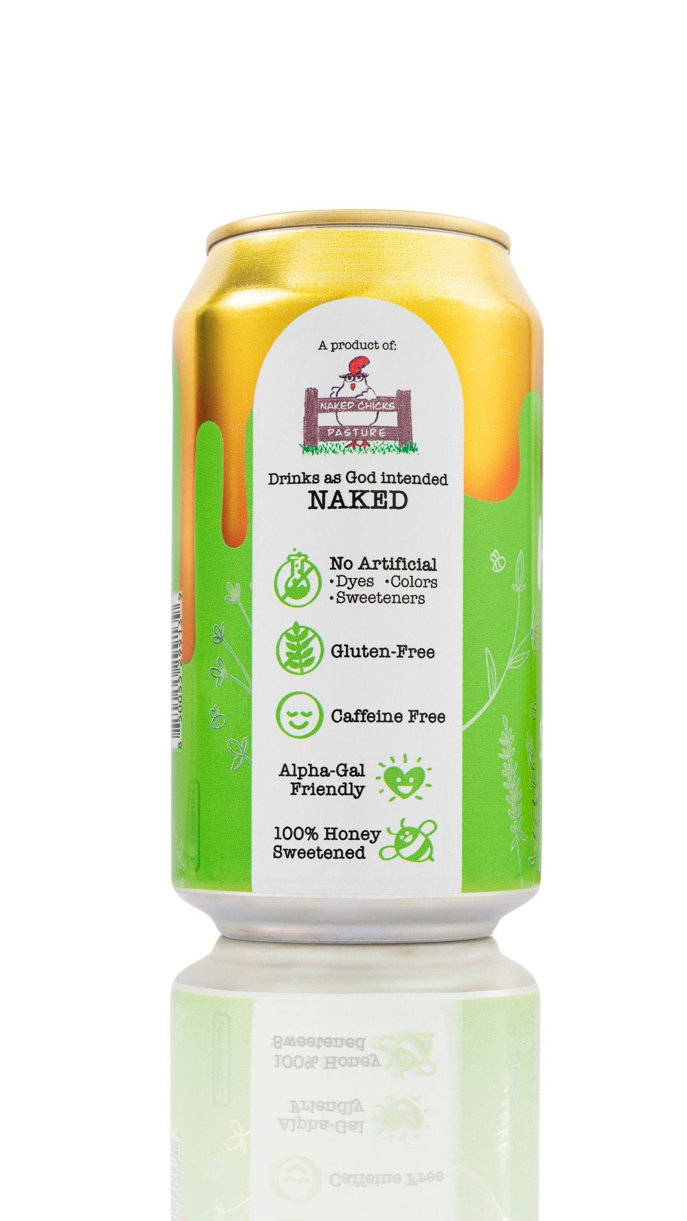 Sparkling Honey Sweetened Apple Soda Case