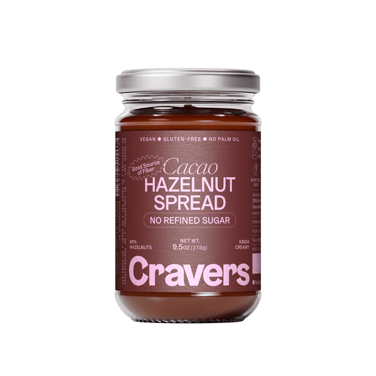 Cacao Hazelnut Spread (9.5oz) by CRAVERS USA
