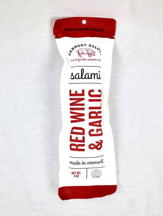 Red Wine and Garlic Salami