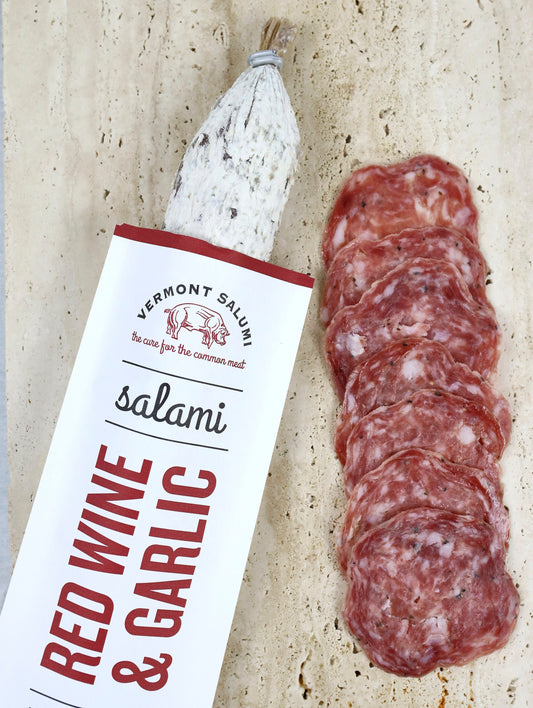 Red Wine and Garlic Salami