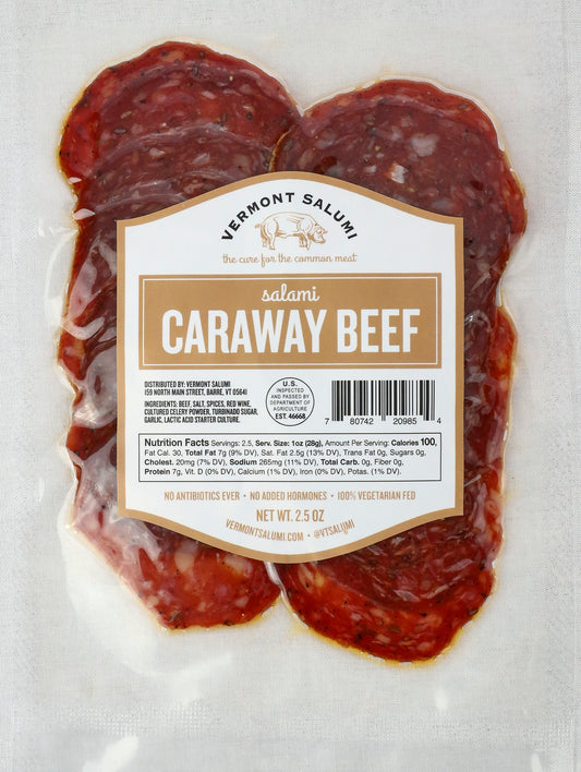 Caraway Beef Sliced Salami