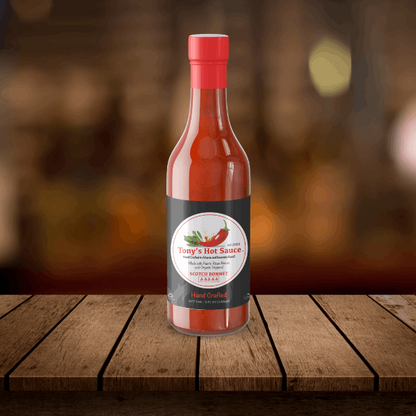 Tony's Handcrafted  "Scotch Bonnet"  Hot Sauce 5 Oz