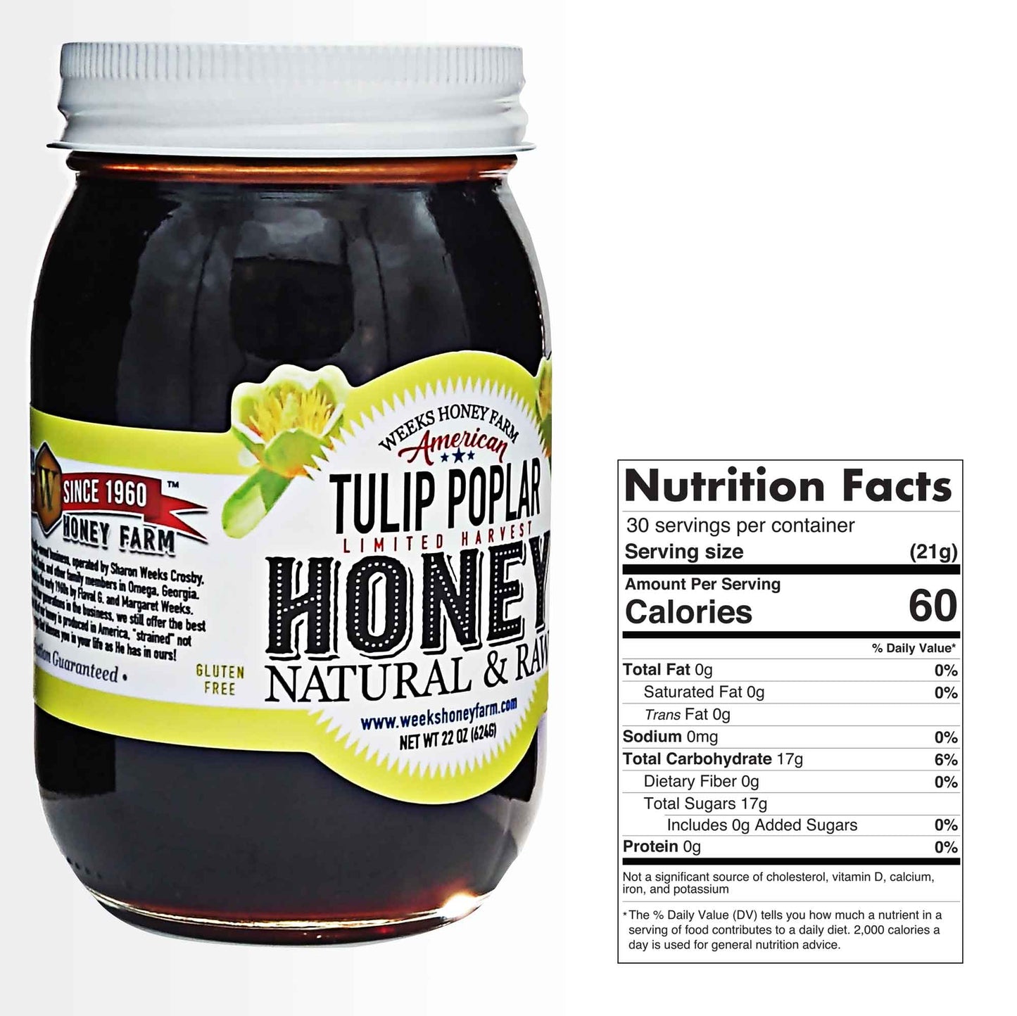 Our Best Raw Tulip Poplar Honey