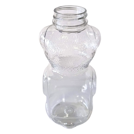 24 oz Plastic Flat Panel Honey Bears, image 2 of 8