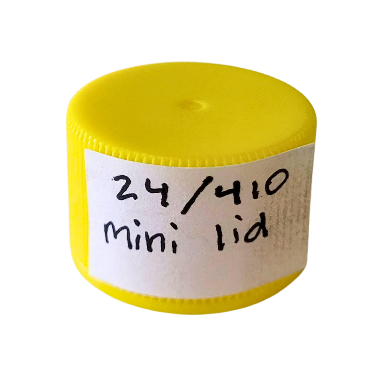 24/410 Mini Honey Bear Plastic Lids by Foxhound Bee Company