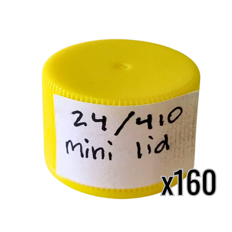 24/410 Mini Honey Bear Plastic Lids, image 6 of 8