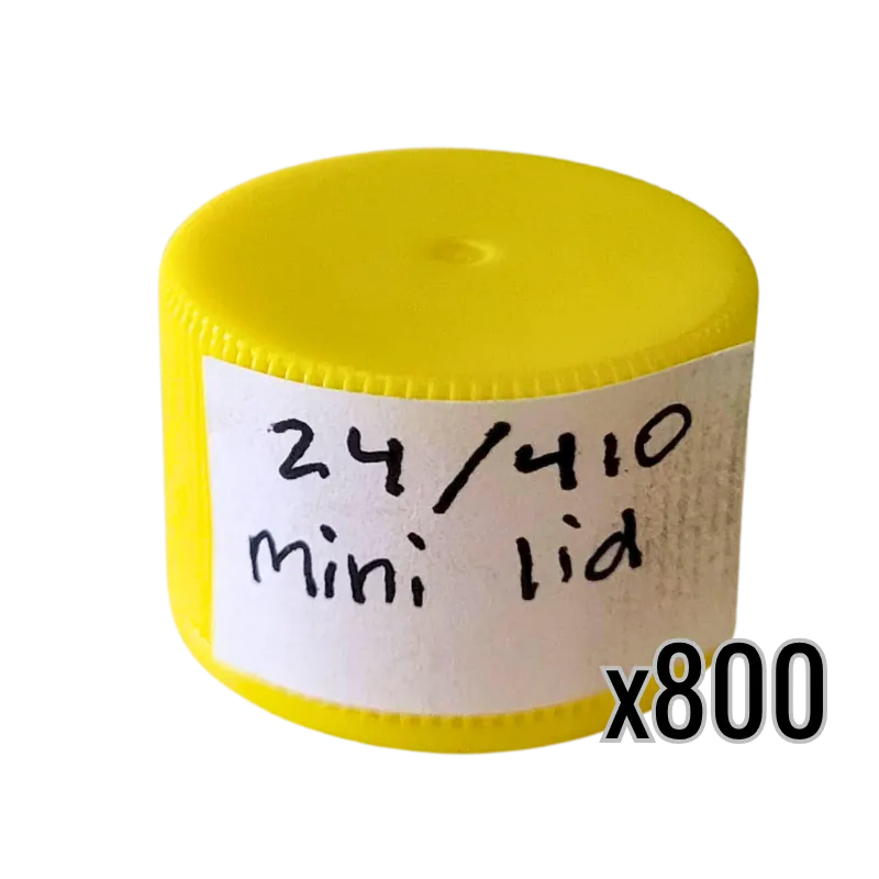 24/410 Mini Honey Bear Plastic Lids, image 7 of 8