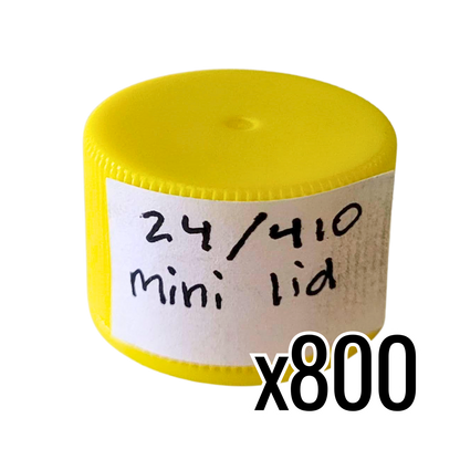 24/410 Mini Honey Bear Plastic Lids