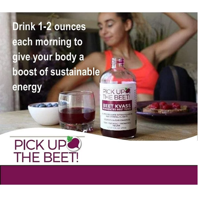 Try Before You Buy - 2 x 2oz Organic Raw Beet Juice Kvass