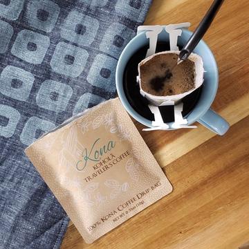 Kohola Traveler's Coffee 100% Kona Coffee Drip Bag