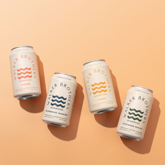 Kombucha Variety Pack by Walker Brothers Beverage Company