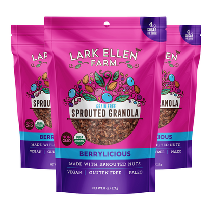Berrylicious Sprouted Granola (Grain-Free)